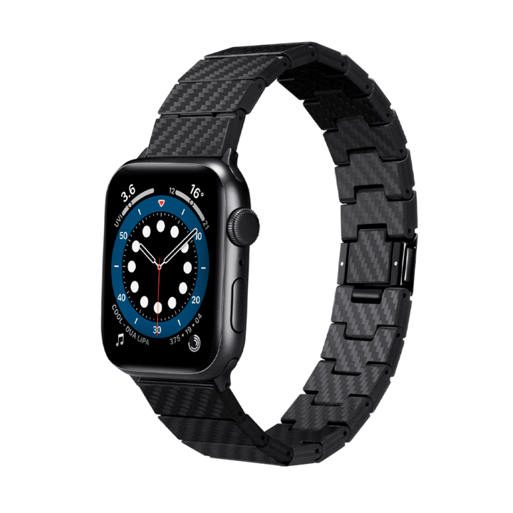 Карбоновый браслет Pitaka для Apple Watch 7-1и SE серии 38/40/41мм - Modern