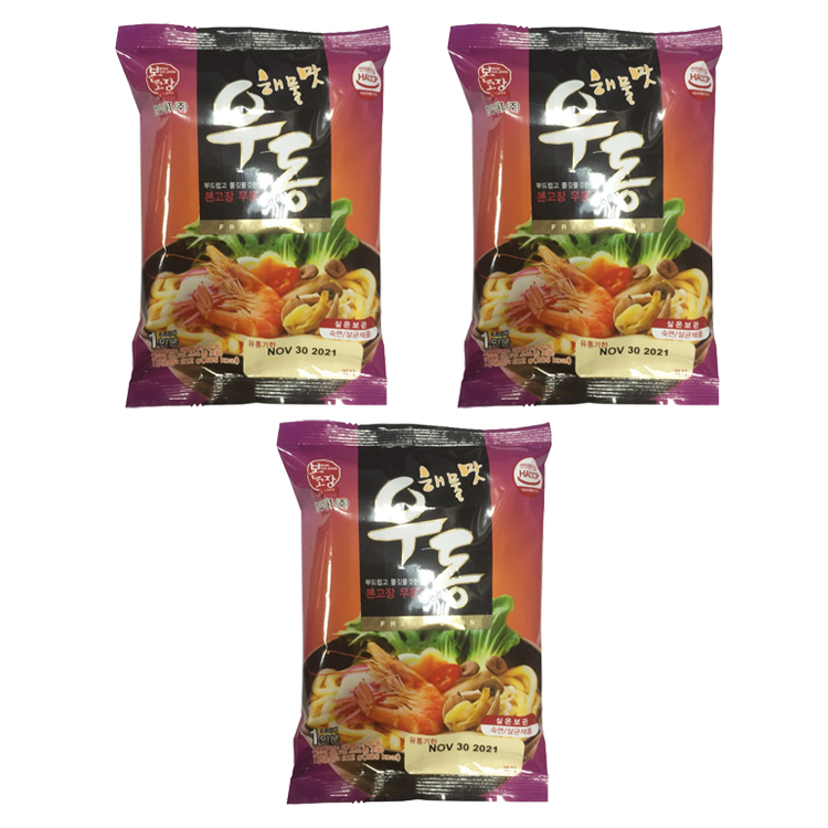 

Лапша Удон со вкусом морепродуктов Seafood Flavor Fresh Udon (3 шт. по 212 г)