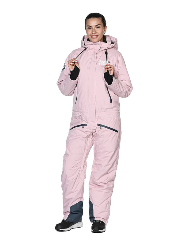 

Горнолыжный комбинезон женский RAIDPOINT BB-0252 Светло-розовый 42, BB-0252
