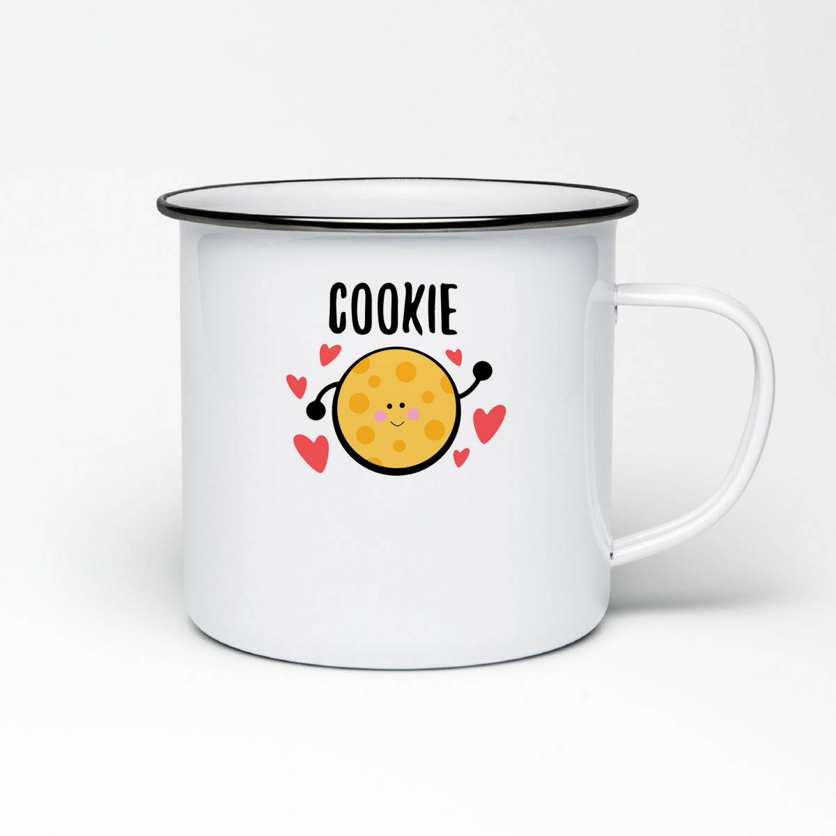

Кружка металлическая CoolPodarok Печенька cookie