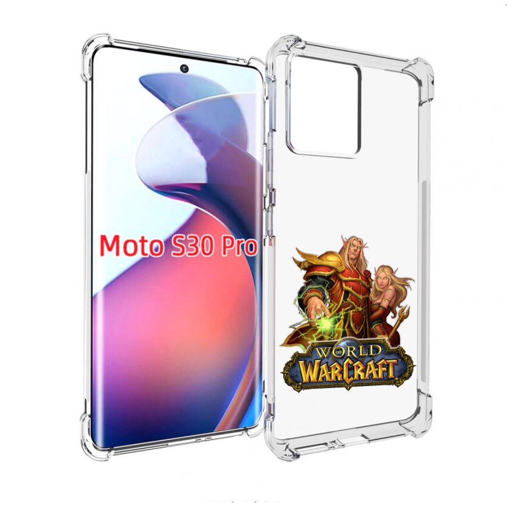 

Чехол MyPads варкрафт2 для Motorola Moto S30 Pro, Прозрачный, Tocco
