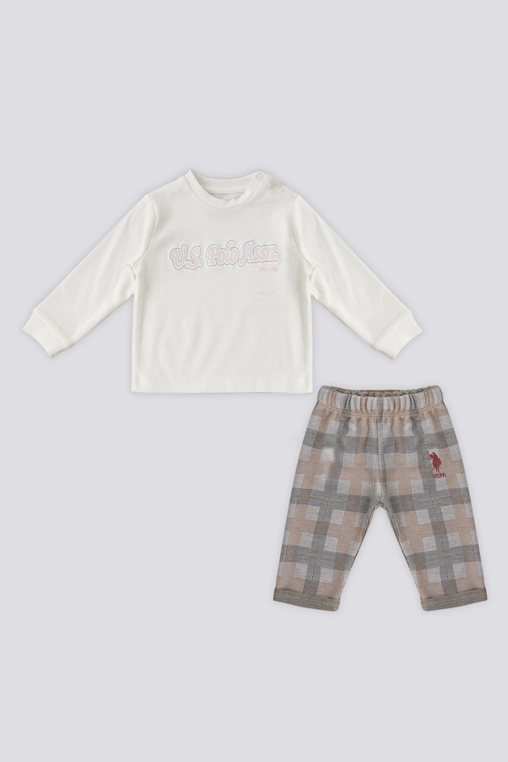 

Костюм повседневный US Polo Assn G086SZ0HF0USB1680_VR071, кремовый, серый, 74, Бежевый;серый, G086SZ0HF0USB1680_VR071