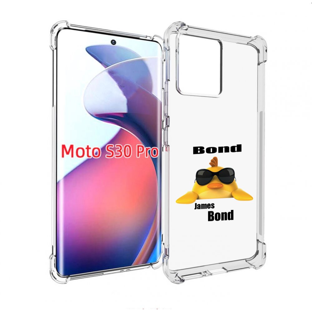 

Чехол MyPads бонд для Motorola Moto S30 Pro, Прозрачный, Tocco
