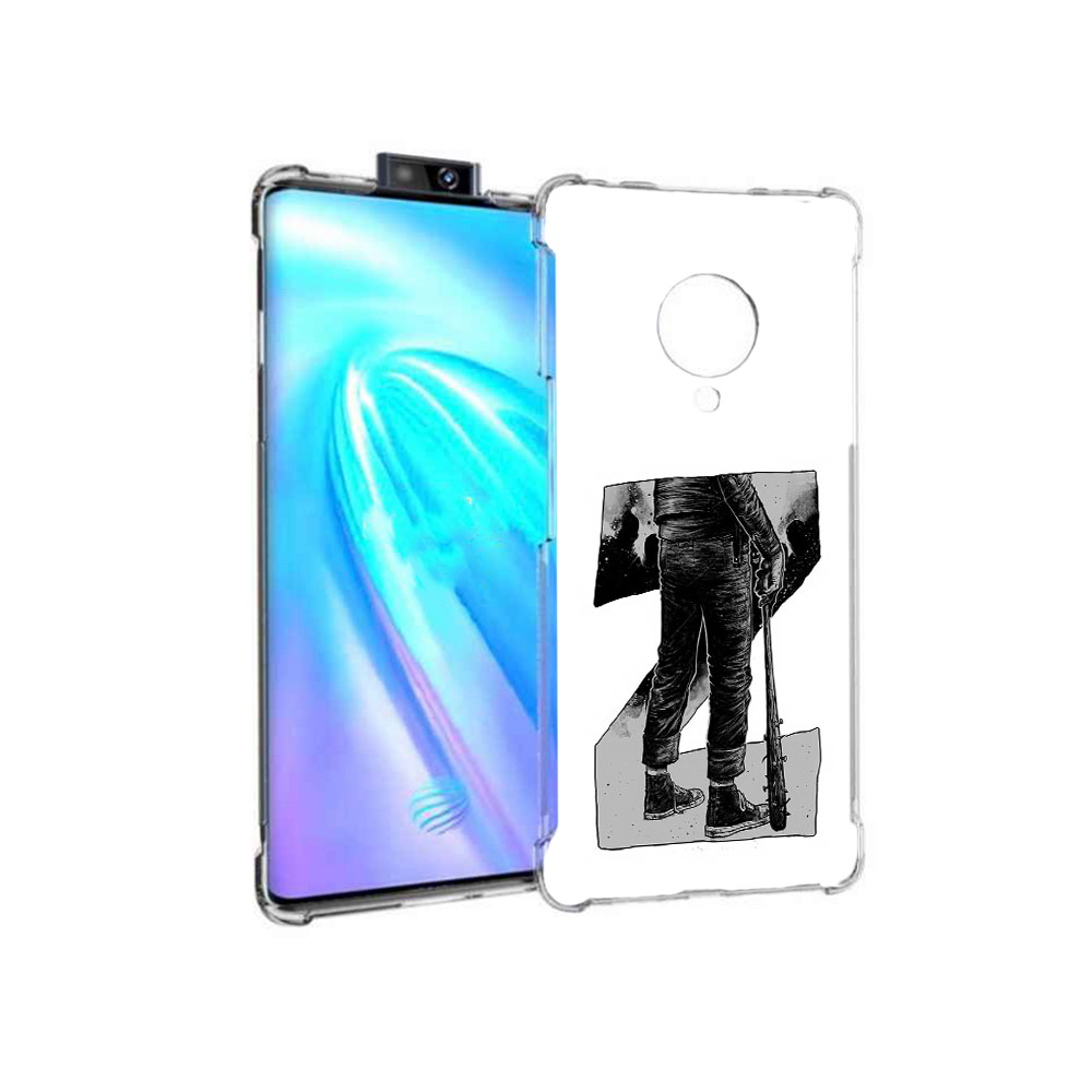 

Чехол MyPads Tocco для Vivo NEX 3 воин черно белый (PT136035.381.265), Tocco