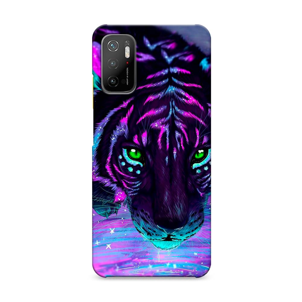 

Пластиковый чехол "Волшебный тигр" на Xiaomi Poco M3 Pro, 311020-1