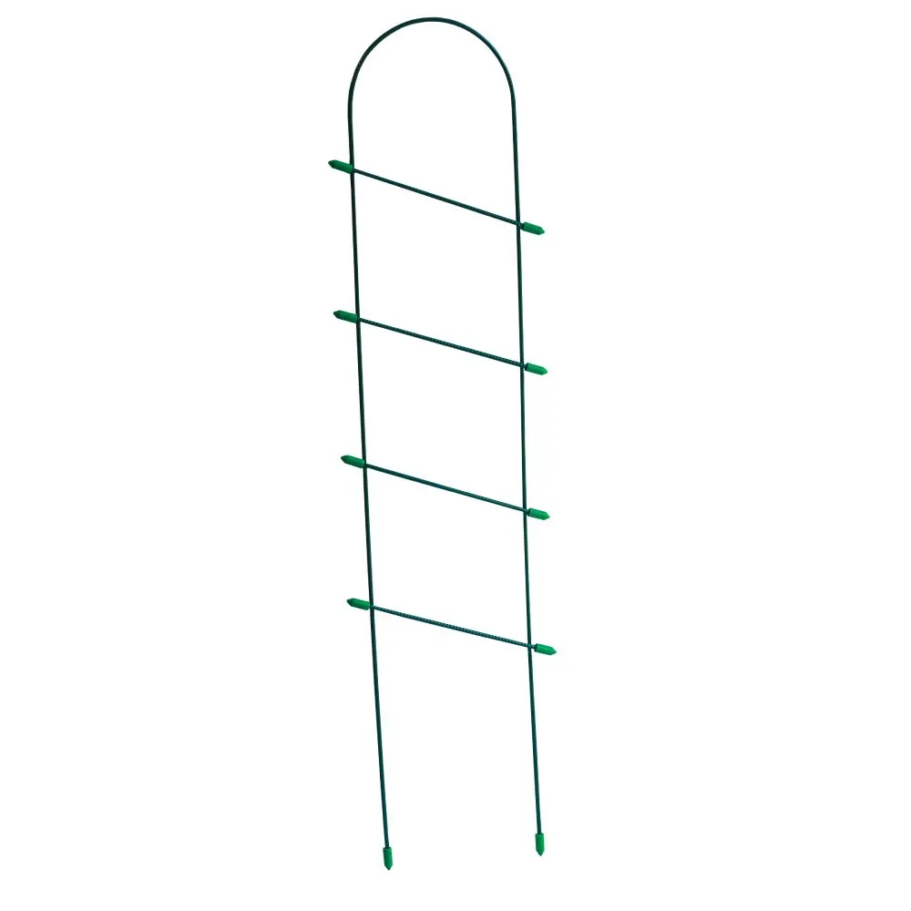 Шпалера садовая для вьющихся растений LOTOS Мини-Лесенка 70 см, металл, зеленая