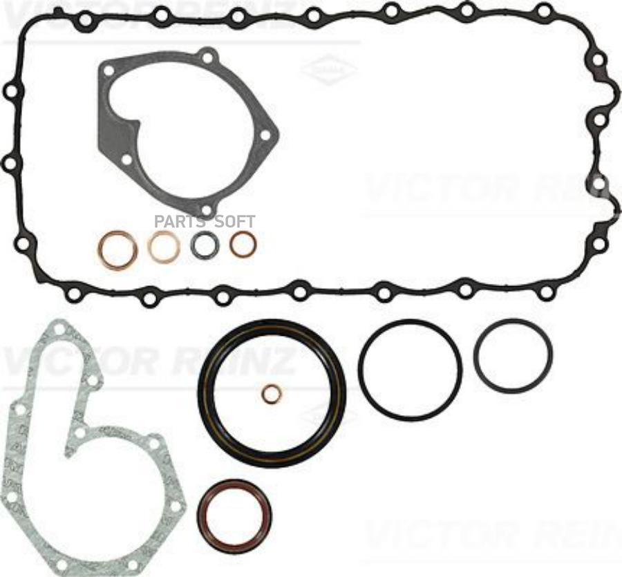 

08-34414-02_к-кт прокладок ДВС нижний Renault Megane/Laguna 1.9D/2.0i 97>