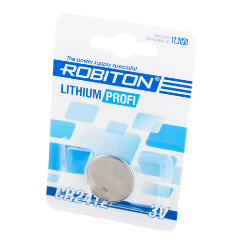 Батарейка Robiton CR2412 3V Lithium Profi 1шт. пуговичные литиевые элементы питания батарея wurth lithium cr2032 3 v 0827082032061 100
