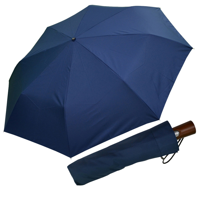 Зонт мужской Ok70-B синий Ame Yoke Umbrella