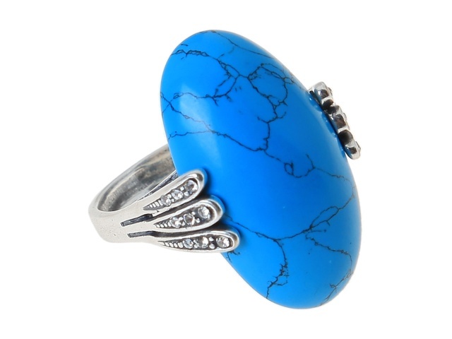

Кольцо р  Jenavi a29630b0 бирюза, a29630b0