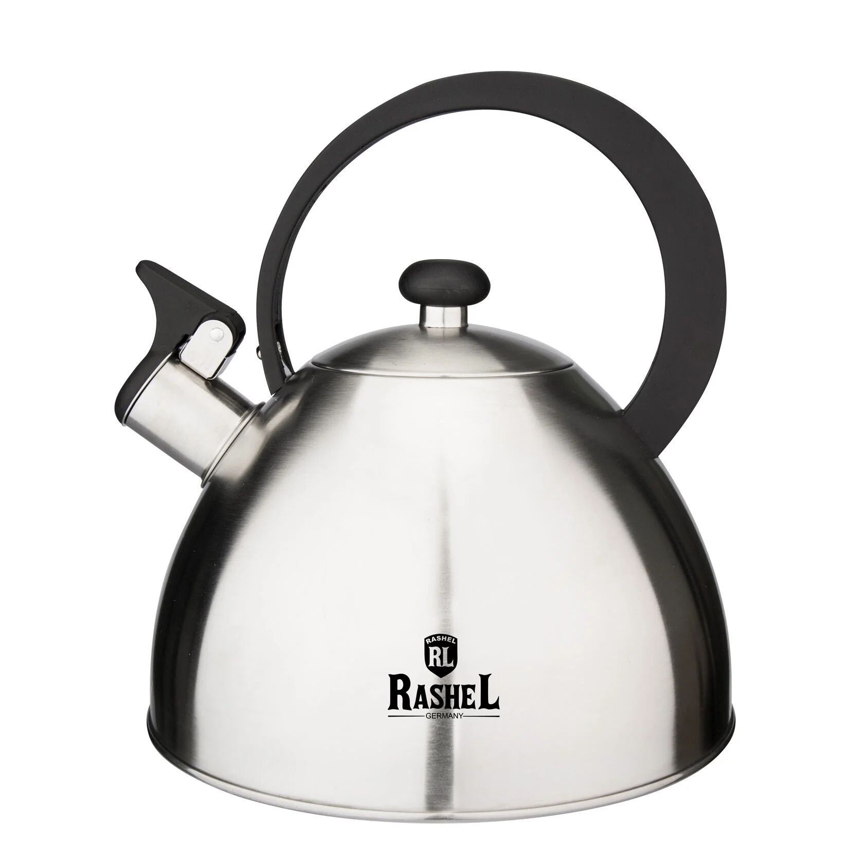 Чайник со свистком Rashel из нержавеющей стали для всех видов плит 2,5 л