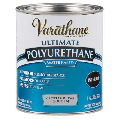 

Лаки Rust-Oleum 200241 Crystal Clear Polyurethane, водный, 946 мл, Прозрачный