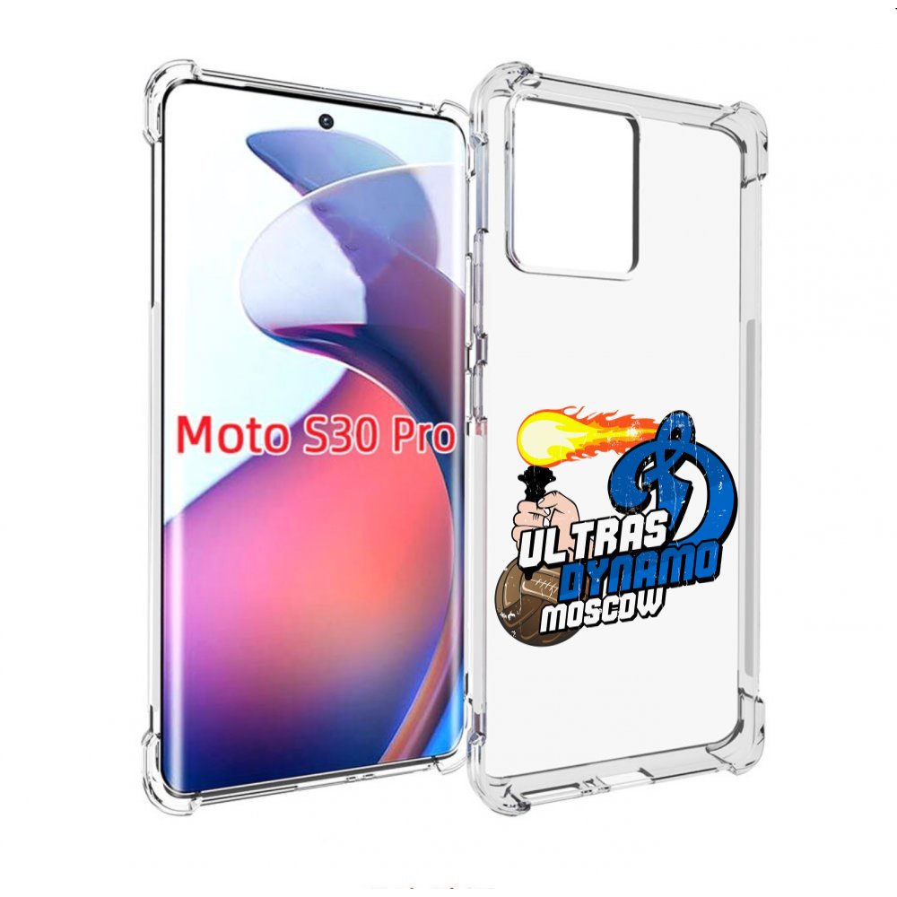 

Чехол MyPads ФК Динамо для Motorola Moto S30 Pro, Прозрачный, Tocco