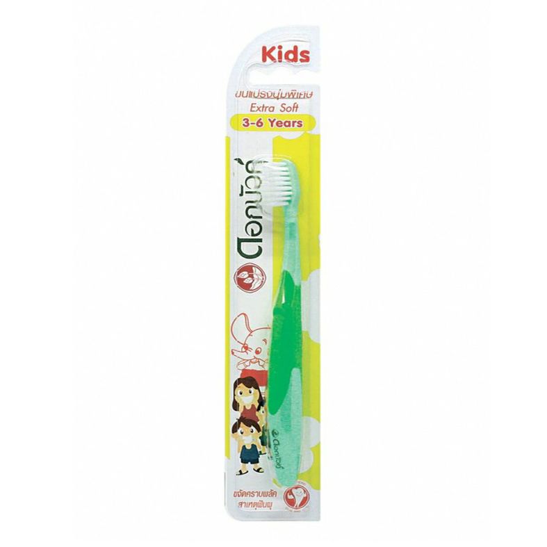 Зубная щетка детская Twin Lotus Kids мягкая в ассортименте (цвет по наличию) cleardent электрическая зубная щетка детская kids magic care панда понго
