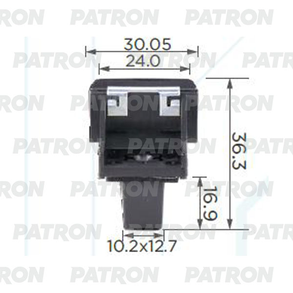 

Клипса Автомобильная PATRON P371085