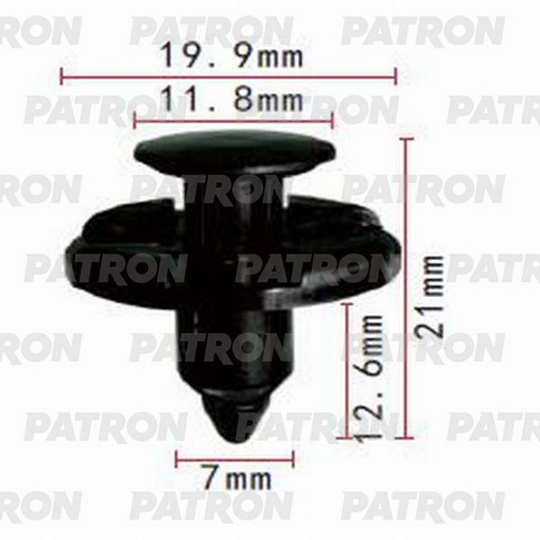 

Клипса Автомобильная PATRON P371103