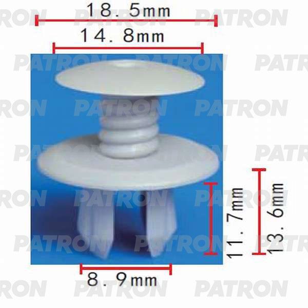 

Клипса Автомобильная PATRON P370312