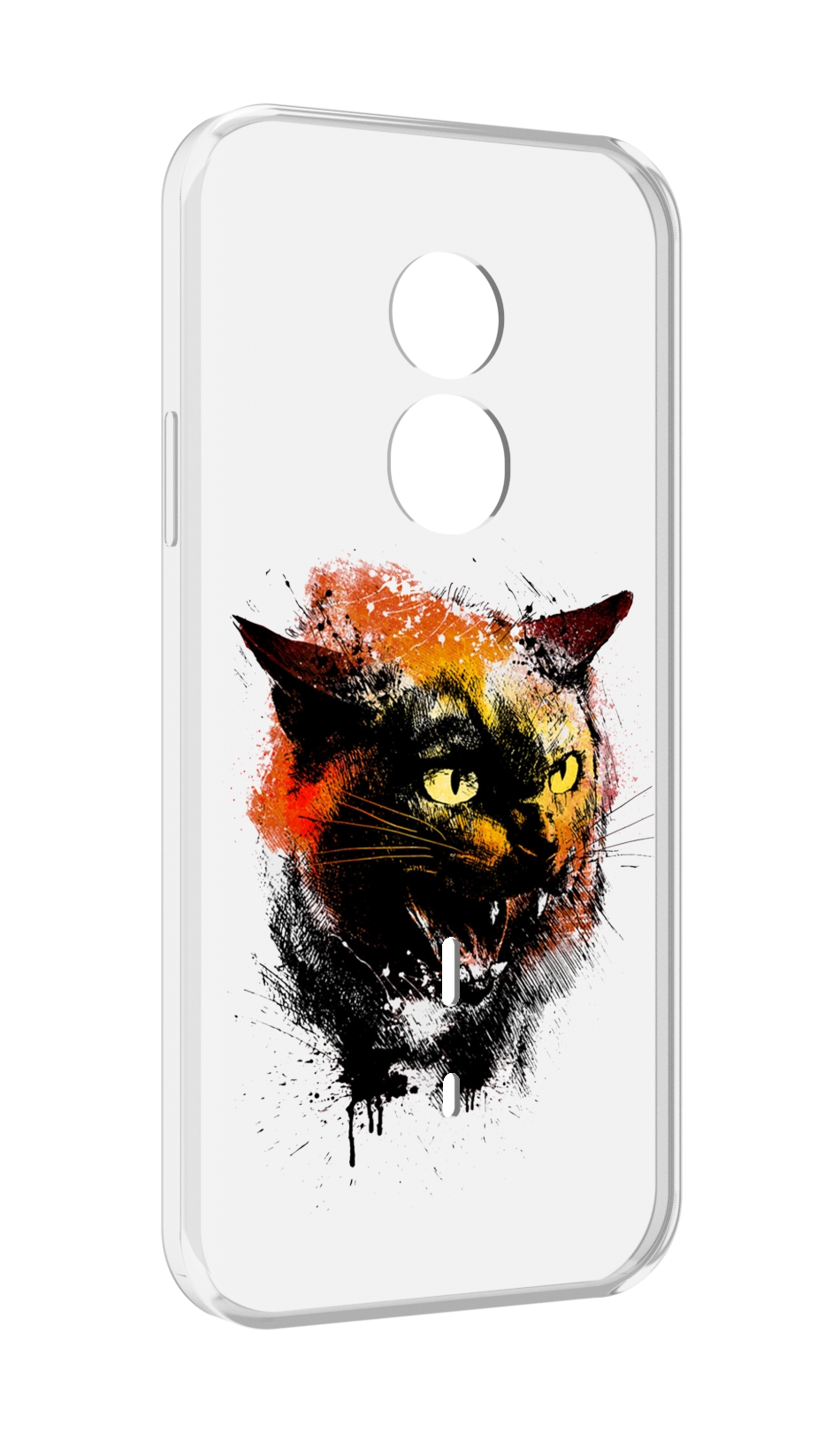 

Чехол MyPads сиамский кот для Doogee S51, Прозрачный, Tocco