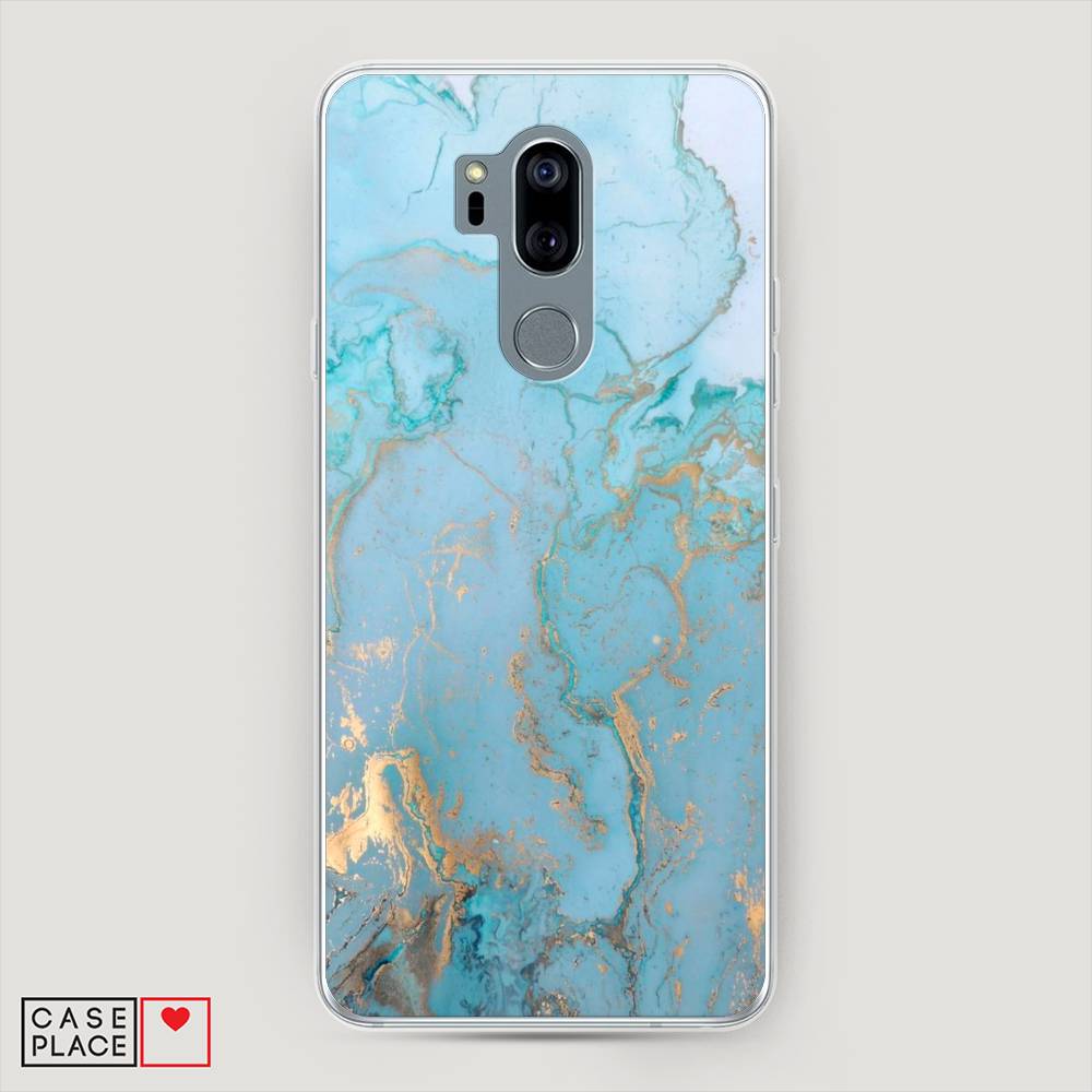

Чехол Awog "Голубой мрамор рисунок" для LG G7 ThinQ, 83450-3
