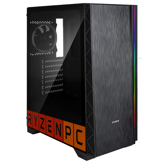 Системный блок RyzenPC Black 3313071