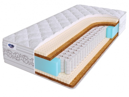 

Матрас SkySleep 115 x 230 PRIVILEGE MIX S500, Белый, PRIVILEGE MIX S500