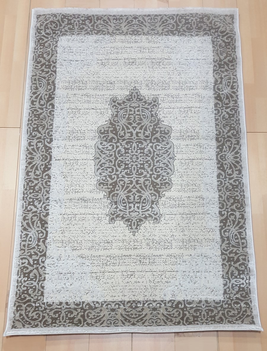 фото Ковер rixos 3865a прямой кремовый 120x300 sofia rugs