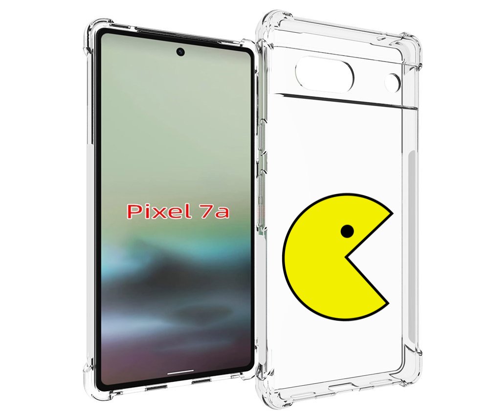 

Чехол MyPads pacman-пекмен для Google Pixel 7A, Tocco
