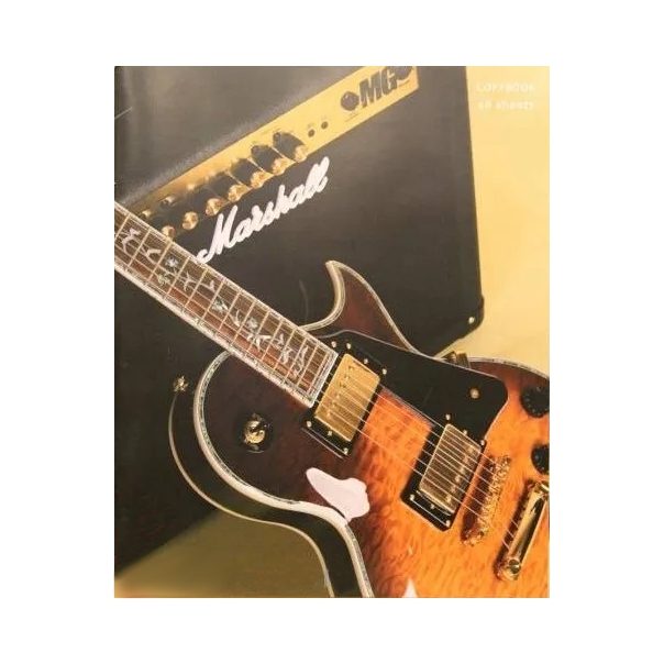 

Тетрадь в клетку Гитара Les Paul с комбиком, 48листов