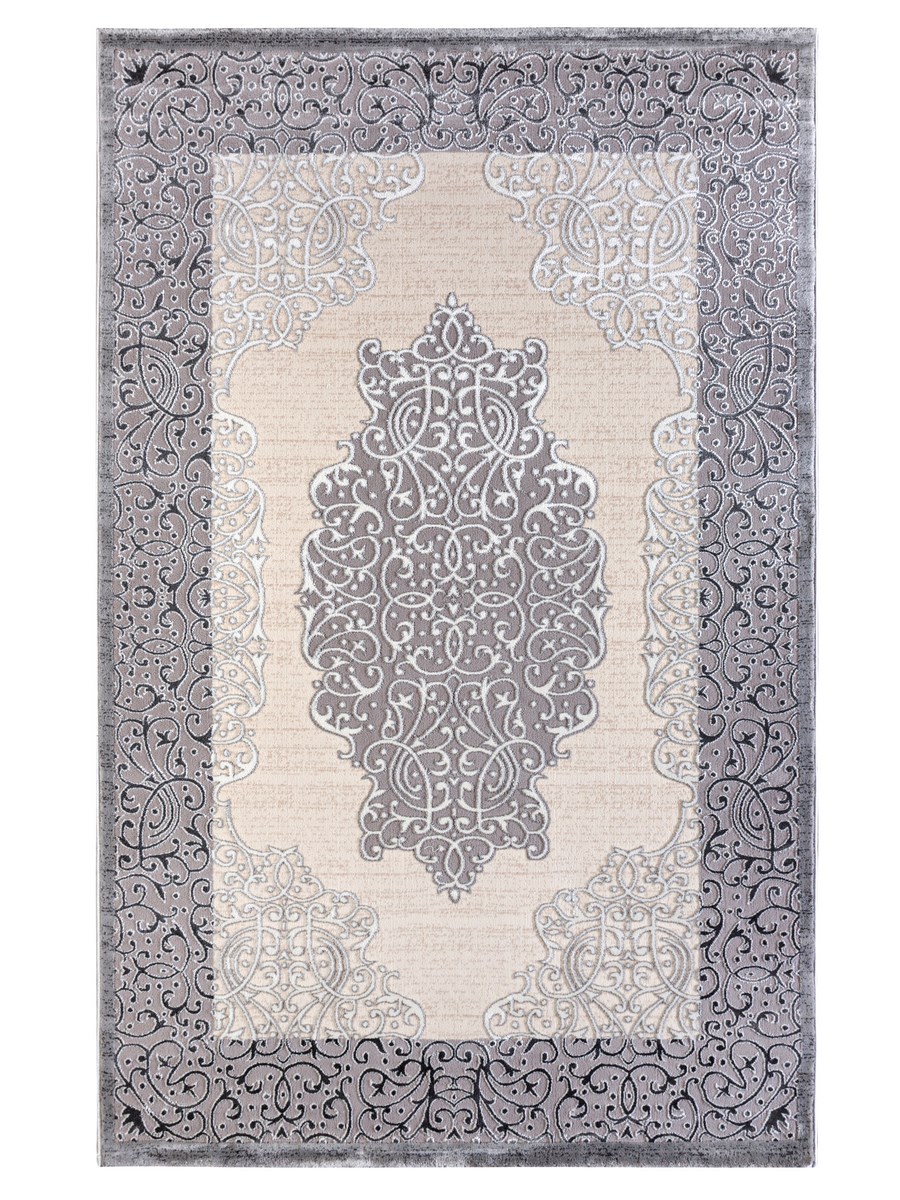 фото Ковер rixos 3865a прямой серый 080x300 sofia rugs