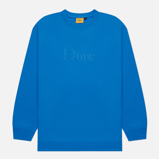 Мужская толстовка Dime Dime Classic Logo Crew Neck синий, Размер M
