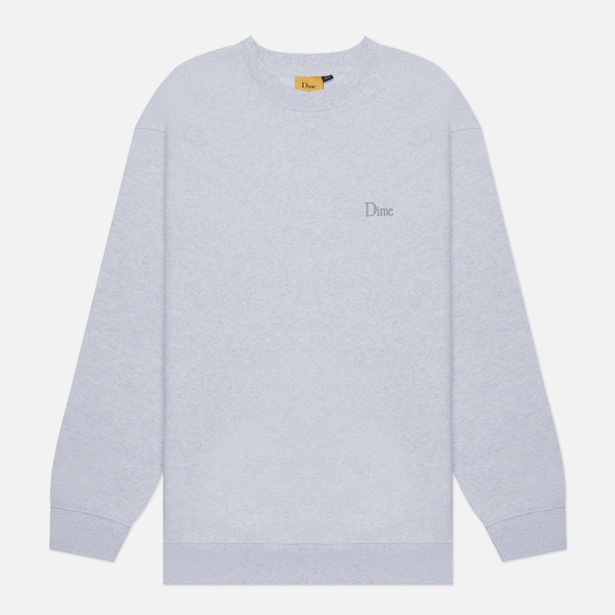 

Мужская толстовка Dime Dime Classic Small Logo Crew Neck серый, Размер L, Dime Classic Small Logo Crew Neck
