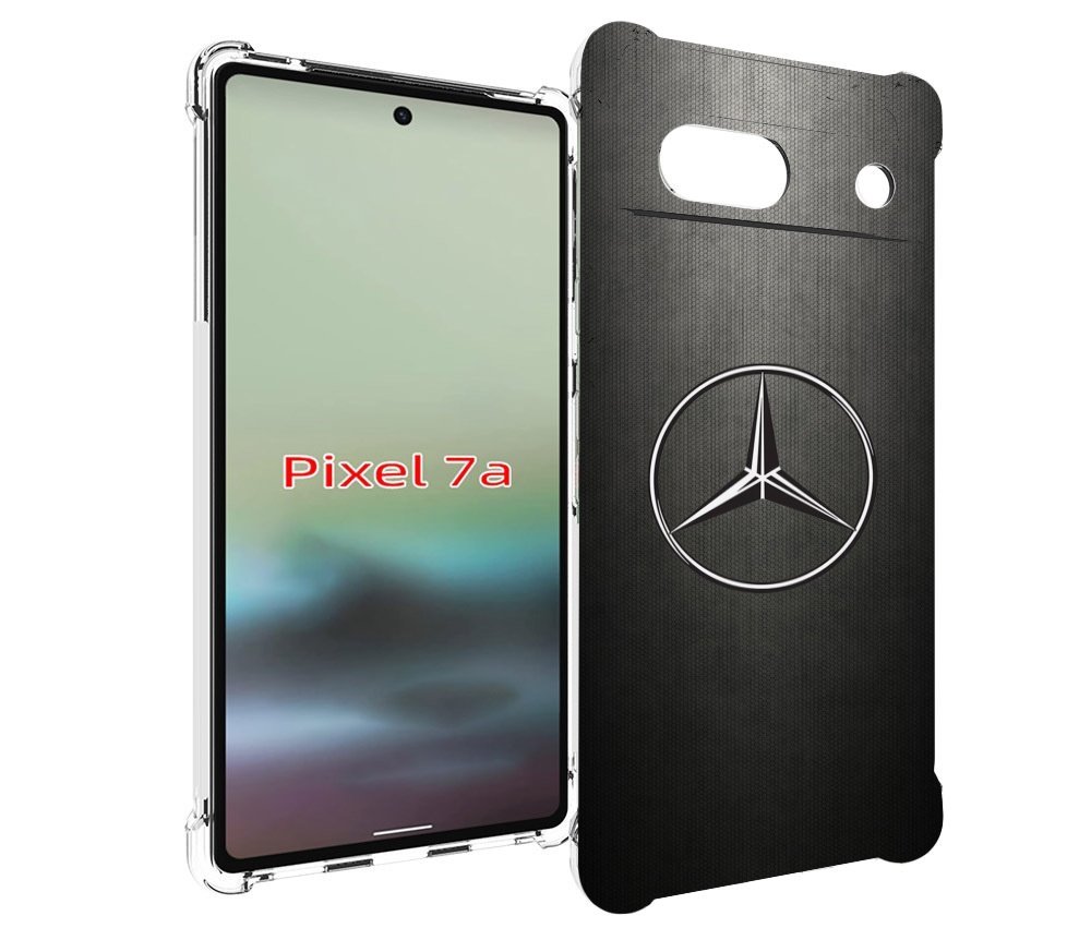 

Чехол MyPads mercedes мерседес 3 мужской для Google Pixel 7A, Tocco