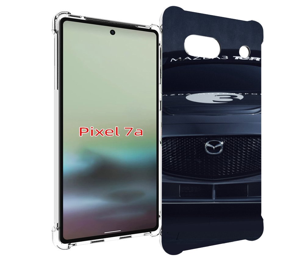 

Чехол MyPads mazda мазда 3 для Google Pixel 7A, Tocco