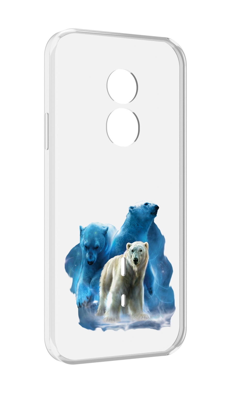 

Чехол MyPads полярный медведь для Doogee S51, Прозрачный, Tocco