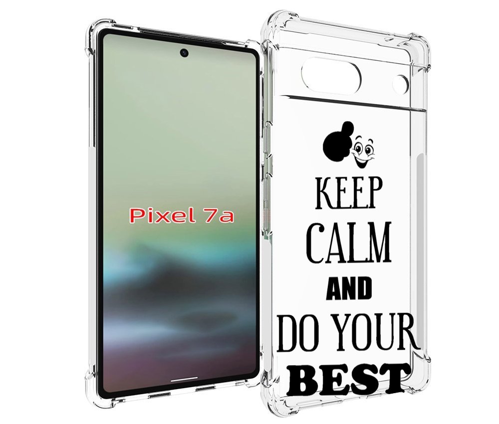 

Чехол MyPads keep-calm-and для Google Pixel 7A, Tocco
