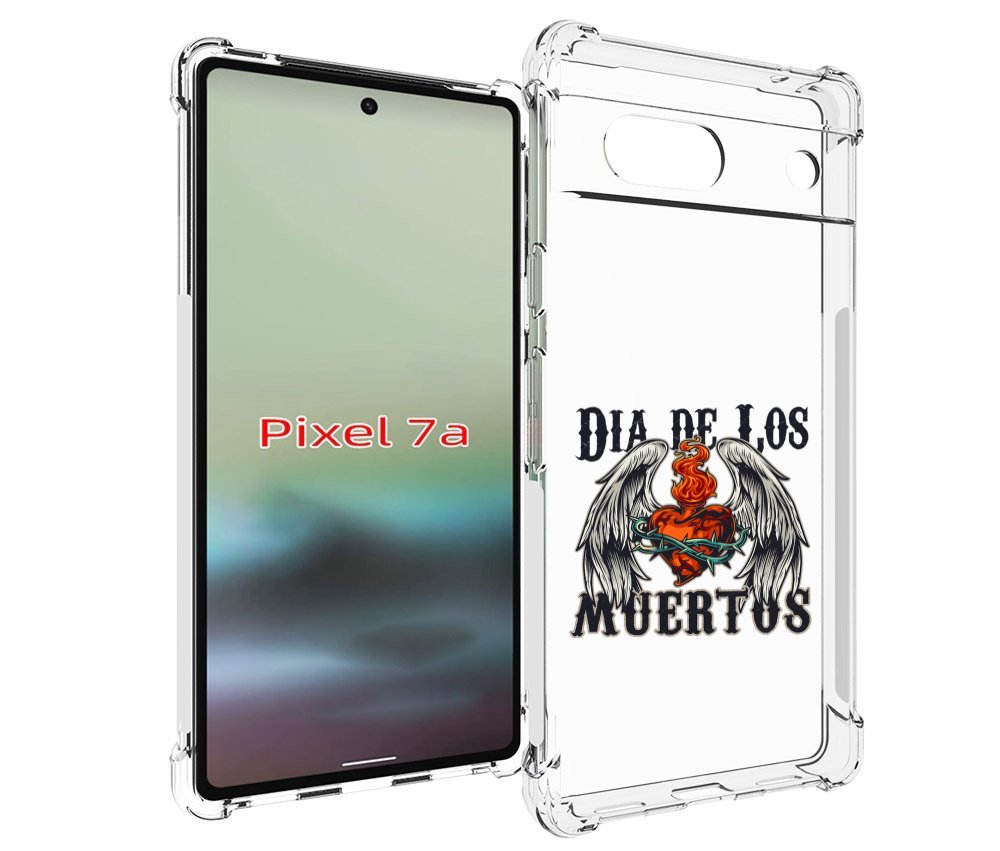 

Чехол MyPads burning-heart для Google Pixel 7A, Tocco