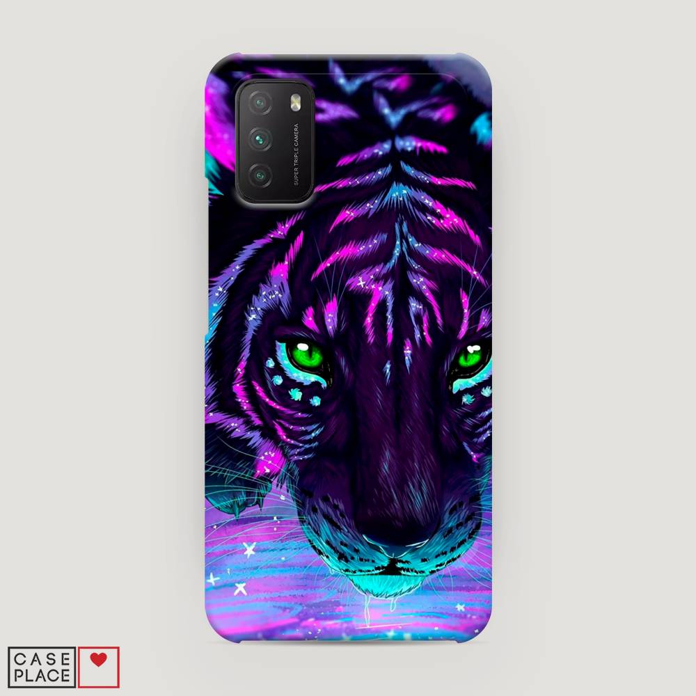 

Пластиковый чехол "Волшебный тигр" на Xiaomi Poco M3, 39520-1