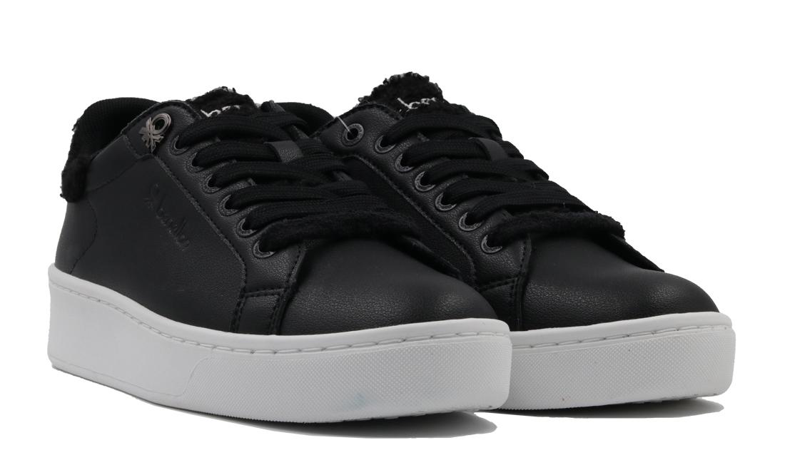 

Кеды женские United Colors of Benetton TRIPLE TEDDY BTW224201 черные 39 EU, TRIPLE TEDDY BTW224201