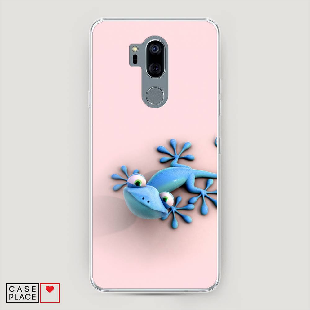 

Чехол Awog "Голубая ящерка" для LG G7 ThinQ, 83450-2