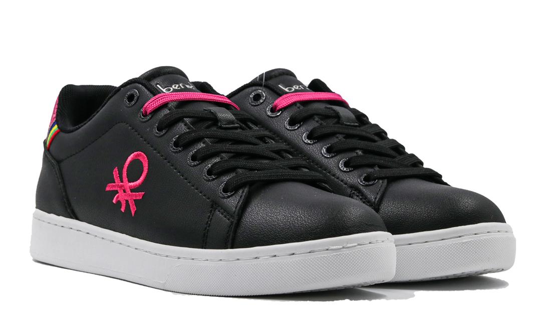 

Кеды женские United Colors of Benetton PENN DATE GLITT BTW224000 черные 37 EU, Черный, PENN DATE GLITT BTW224000