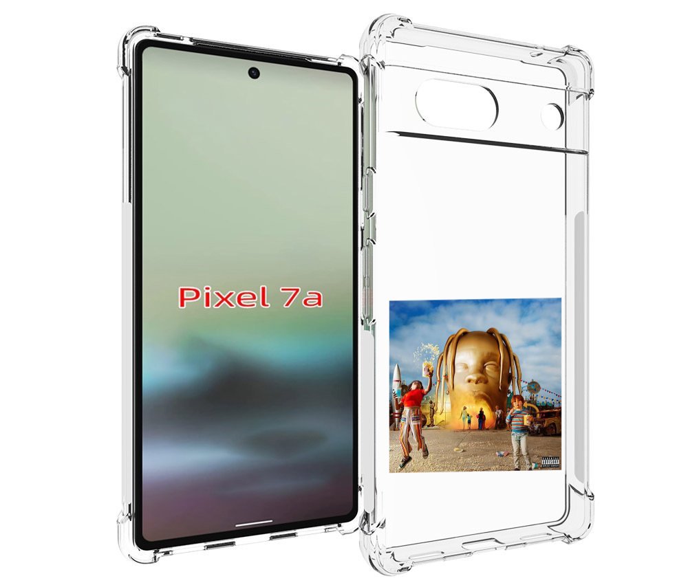 

Чехол MyPads Travis Scott - Astroworld для Google Pixel 7A, Tocco