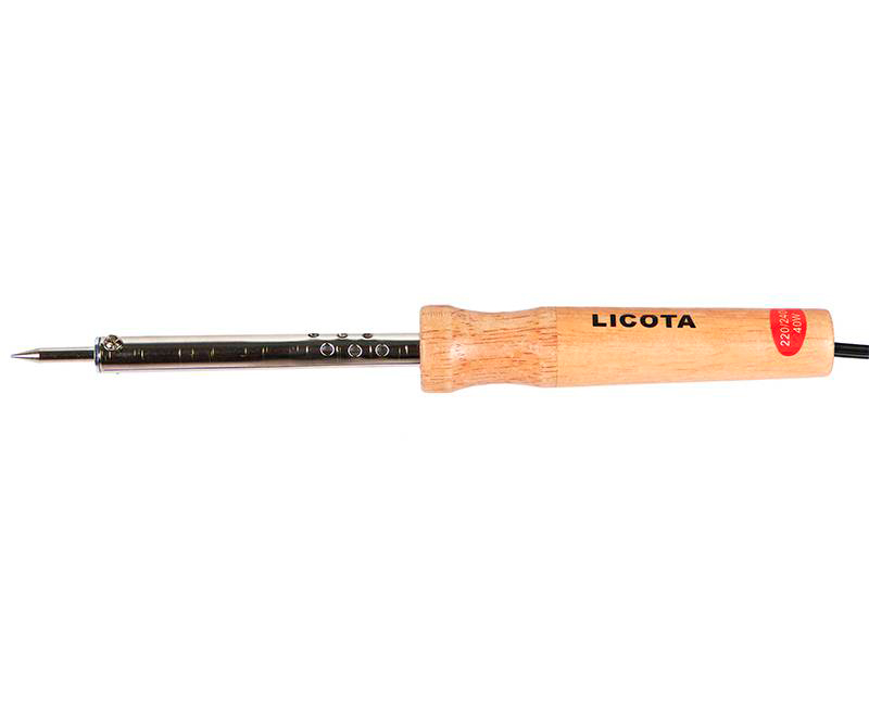 LICOTA AET-6006CD Licota - Паяльник с деревянной ручкой  40 Вт  220 В
