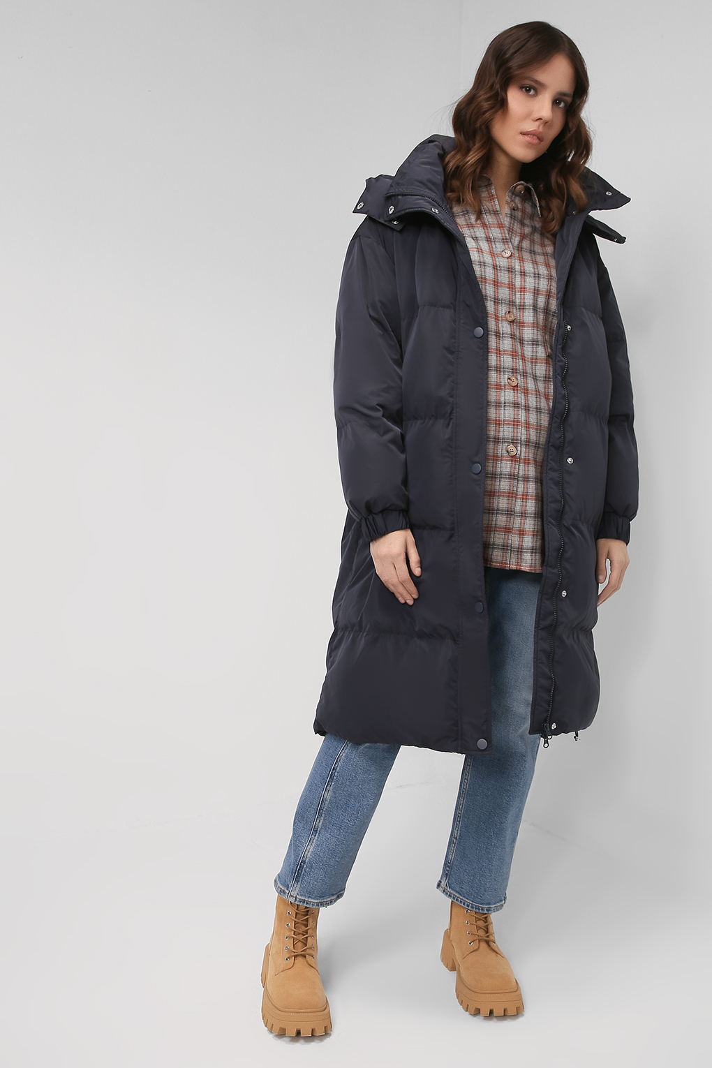 

Куртка женская Belucci BL21099151CD-005 синяя 42 RU, Синий, BL21099151CD-005