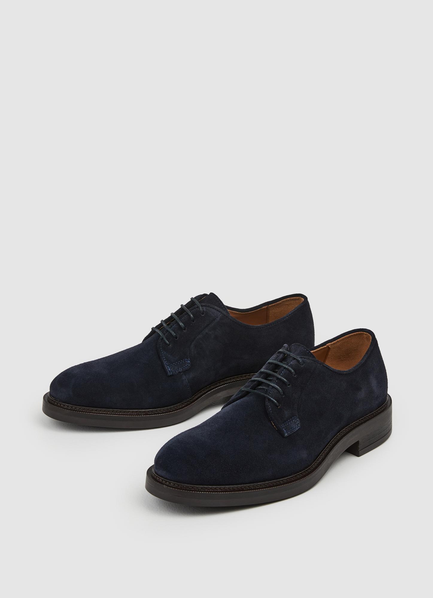 Полуботинки мужские Hackett EGMONT DERBY HMS21211 синие 40 EU