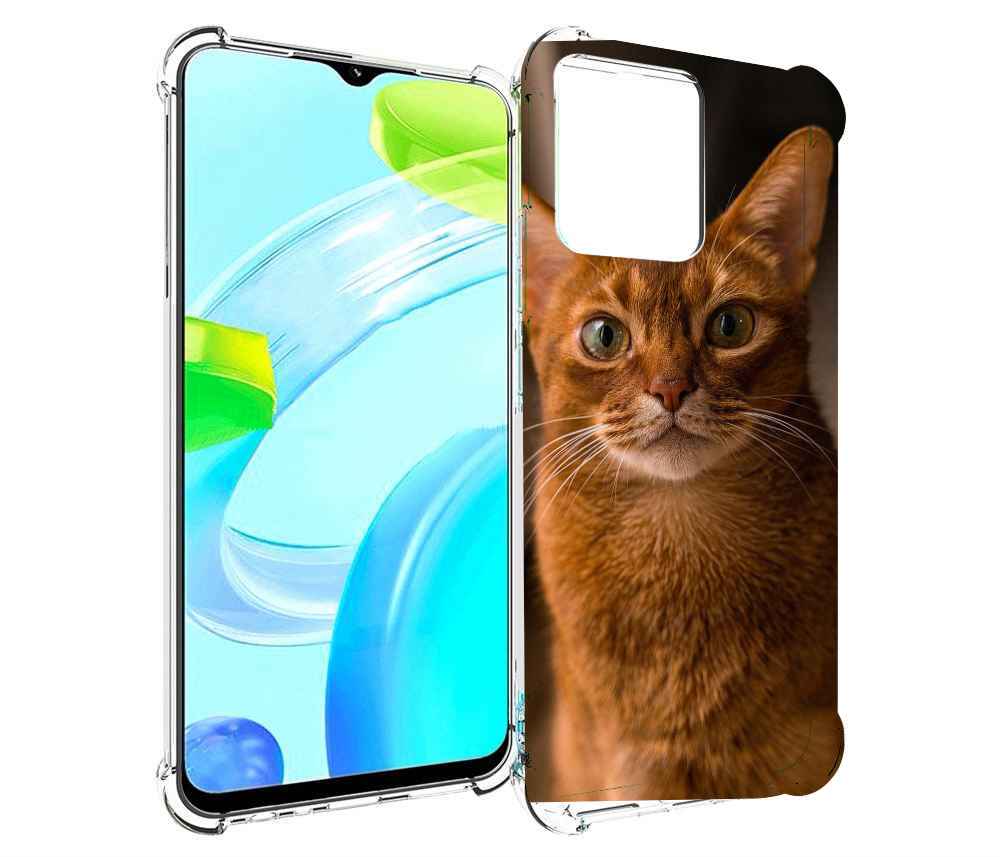 Чехол MyPads порода кошки абисинская для Tecno Phantom X2