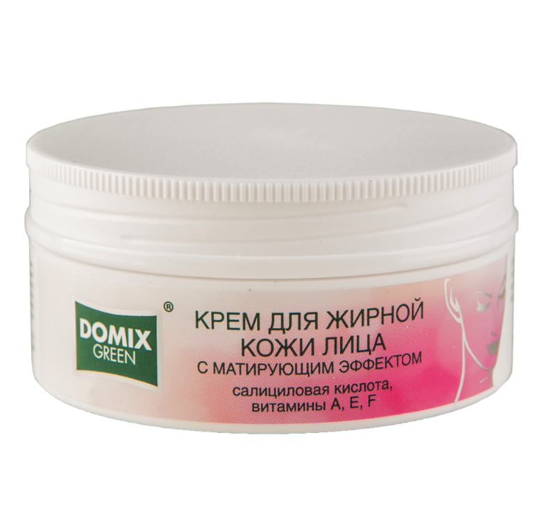 фото Крем для жирной кожи лица с матирующим эффектом, 75 мл domix green professional