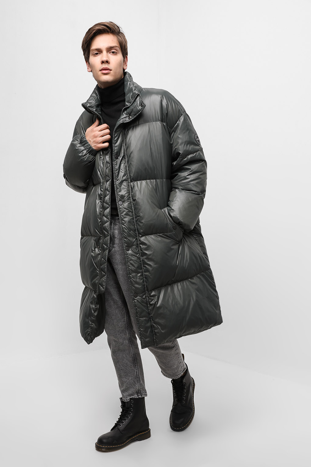 

Пуховик мужской MARCO DI RADI MDR21099133-004 зеленый 54 RU, MDR21099133-004