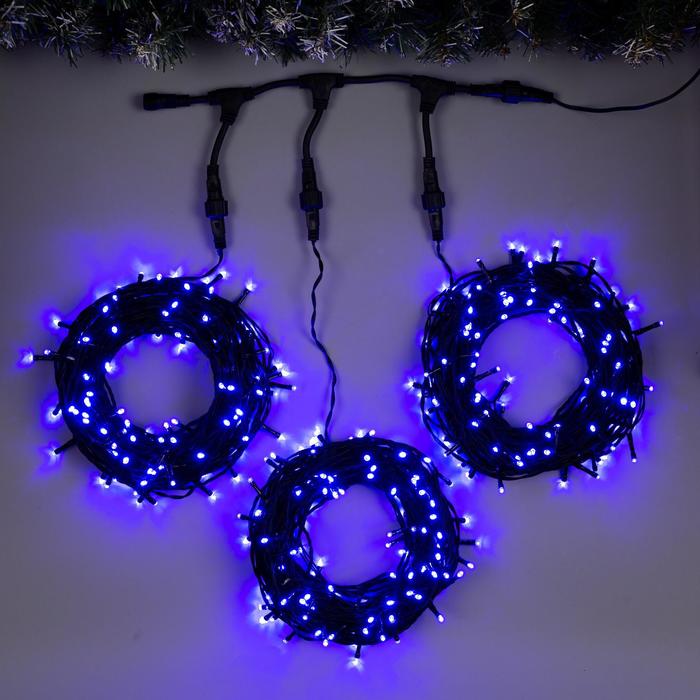 

Световая гирлянда новогодняя Luazon Lighting Клип-лайт 5167231 20 м синий, Клип-лайт