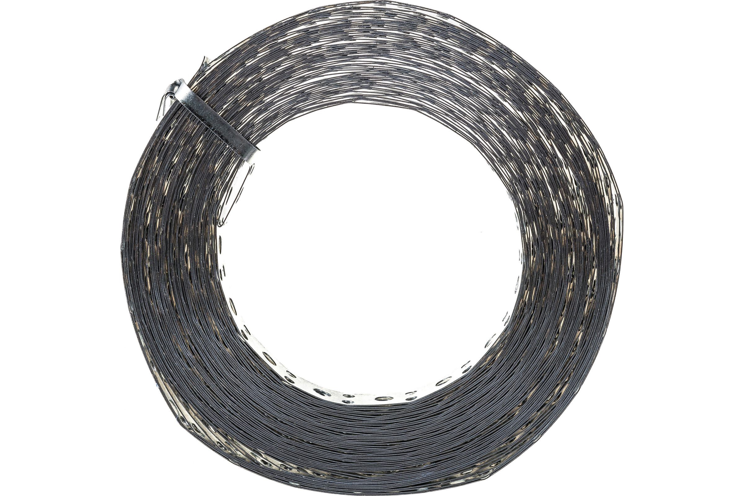 

Лента перфорированная для вентиляции (прямая) ЛПВ 17х0,55 (бухта 25м)