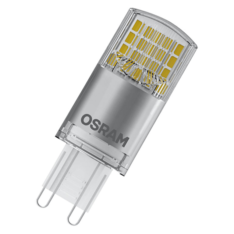 фото Светодиодная лампа osram ledppin40 cl 3,8w/827 230v g9